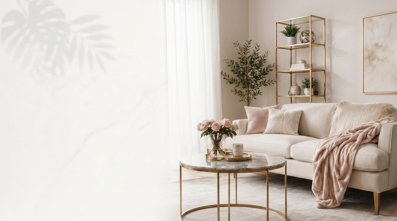 Professional cleaning service in Southern Ontario - Immaculate living room